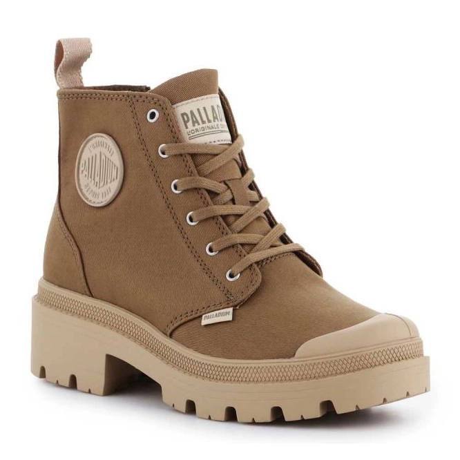 Palladium Pallabase Twill W Zapatos Butternut 96907-204-M verde