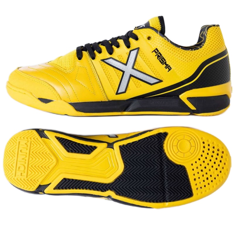 Zapatillas de fútbol Munich Prisma 23 In M 3116023 amarillo