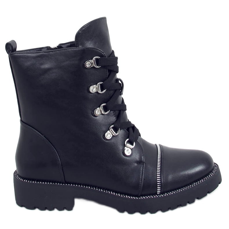Botas militares Balboa Negras negro
