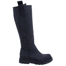 Botas de montar mujer Gibbs Black negro