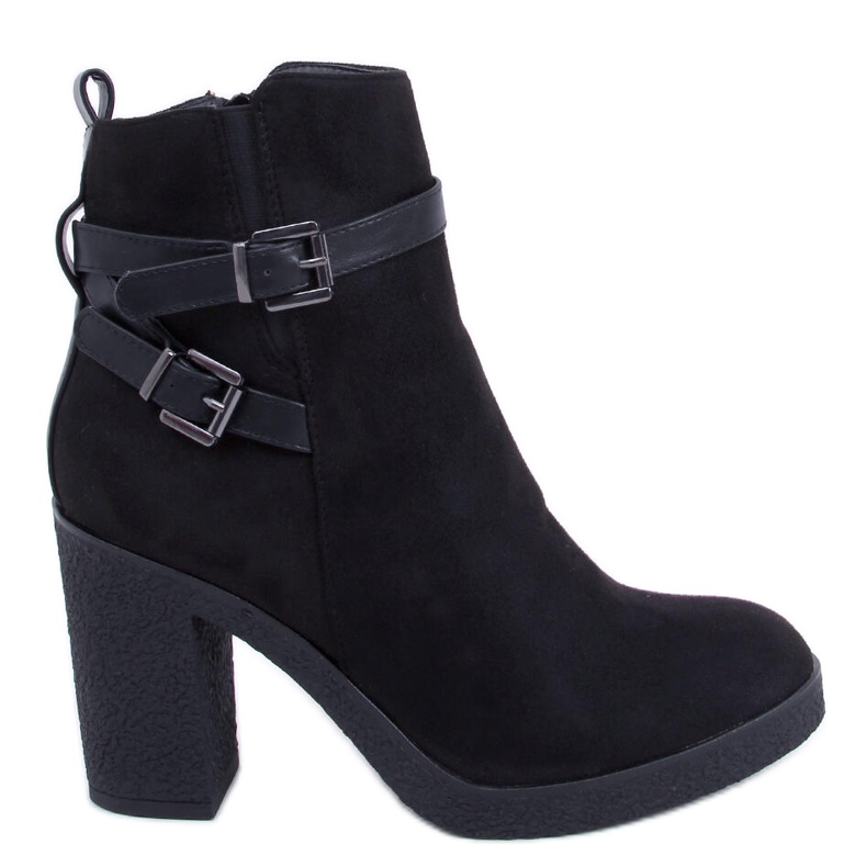 Botas Kendall Negras tacón alto negro Botas Kendall Negras tacón alto negro