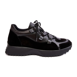 Deportivas Mujer Piel M01/2 Zazoo Negro