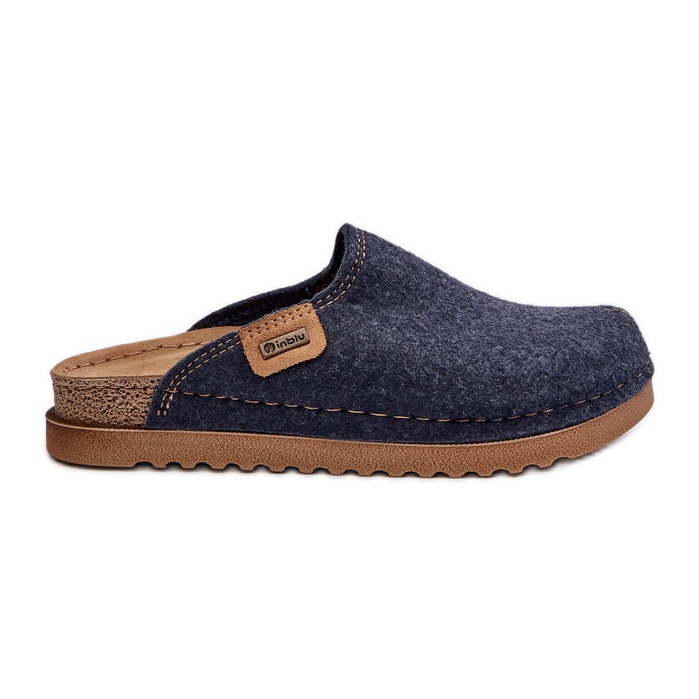 Zapatillas de Estar por casa Mujer Inblu DJ000010 Pantuflas Azul Marino