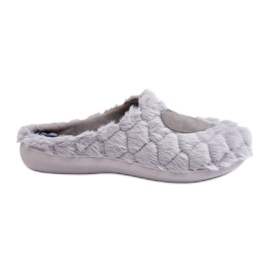 Pantuflas de estar por casa de pelo para mujer Inblu EC000099 Gris Pantuflas de estar por casa de pelo para mujer Inblu EC000099 Gris