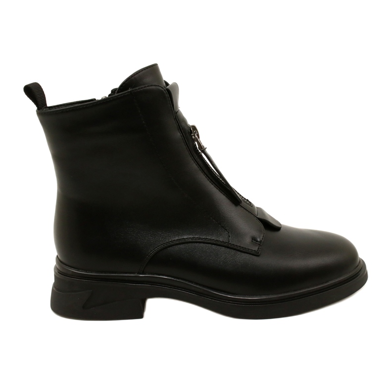 Filippo Botas de mujer aisladas para cremallera negro