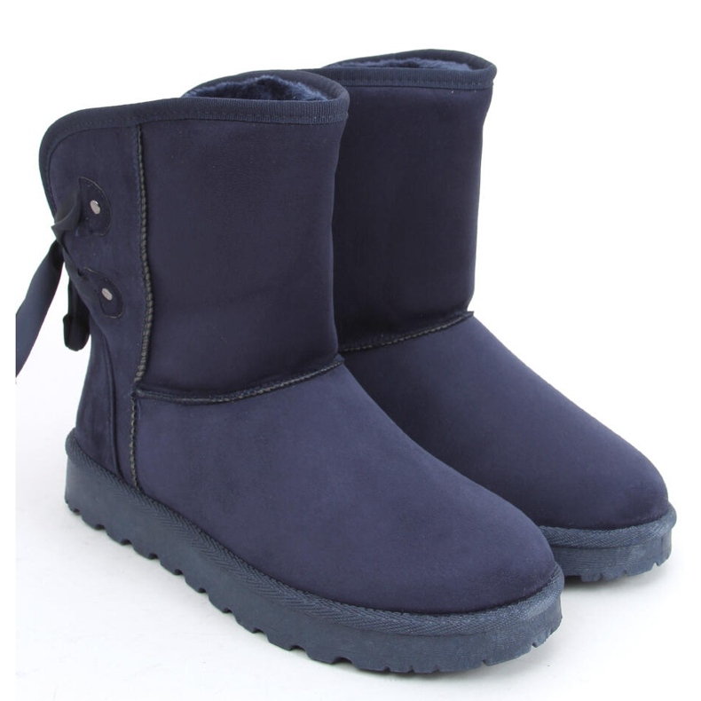 Botas de nieve Emusy con lazos Stella Blue azul Botas de nieve Emusy con lazos Stella Blue azul