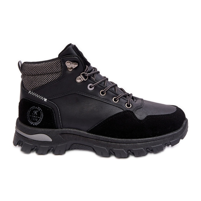 Zapatos Trekking Trapper Con Cordones Hombre Negro Salomene Zapatos Trekking Trapper Con Cordones Hombre Negro Salomene