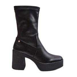 Botines Mujer Piel GOE MM2N4047 Negro