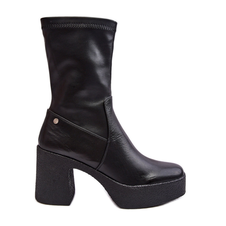 Botines Mujer Piel GOE MM2N4047 Negro