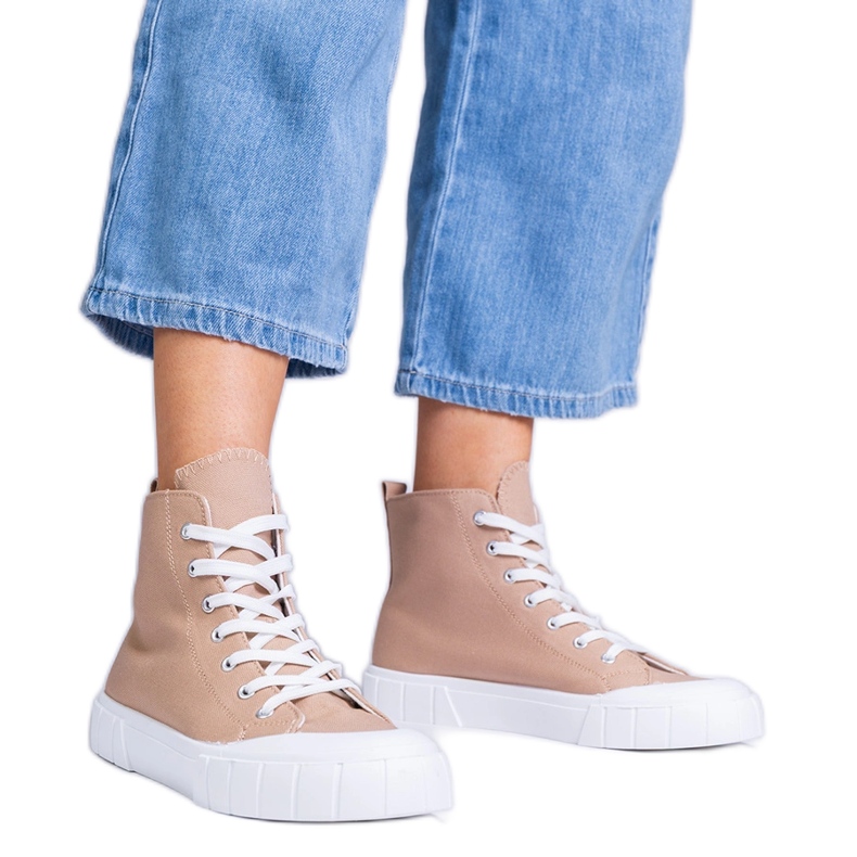 Zapatillas altas Citta marrón