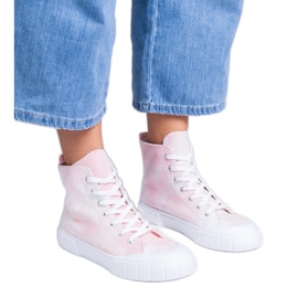Inna Zapatillas altas Citta en rosa