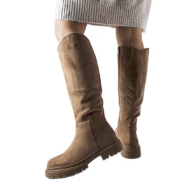 Botas Millbrook planas marrones con aislamiento marrón