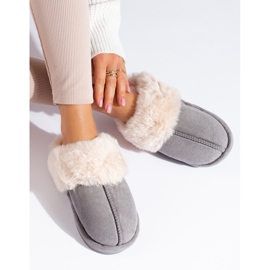 Pantuflas de mujer Shelovet gris