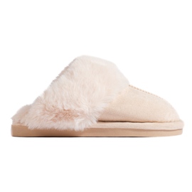 Zapatillas de mujer beige Shelovet
