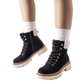 Botas de invierno Bassano de mujer con aislamiento negro