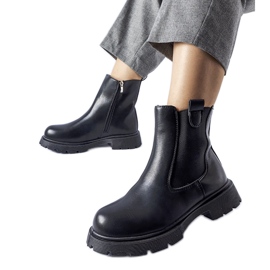 Botines Giacinta clásicos negros