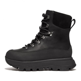 Botas para caminar FitFlop Neo-D-Hyker impermeables de tela/ante W GP3-090 negro