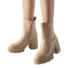 Botines con aislamiento beige de Corpolo