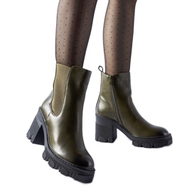 Botines con aislamiento verdes de Corpolo