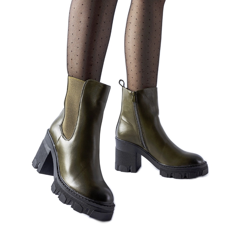 Botines con aislamiento verdes de Corpolo