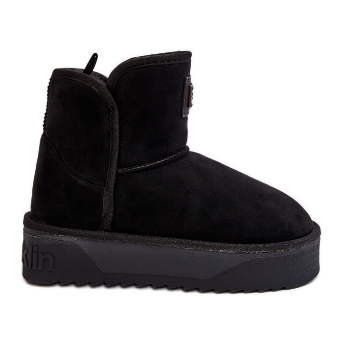 Botas de nieve veganas con plataforma impermeable D.Franklin DFSH371004 Negro Botas de nieve veganas con plataforma impermeable D.Franklin DFSH371004 Negro