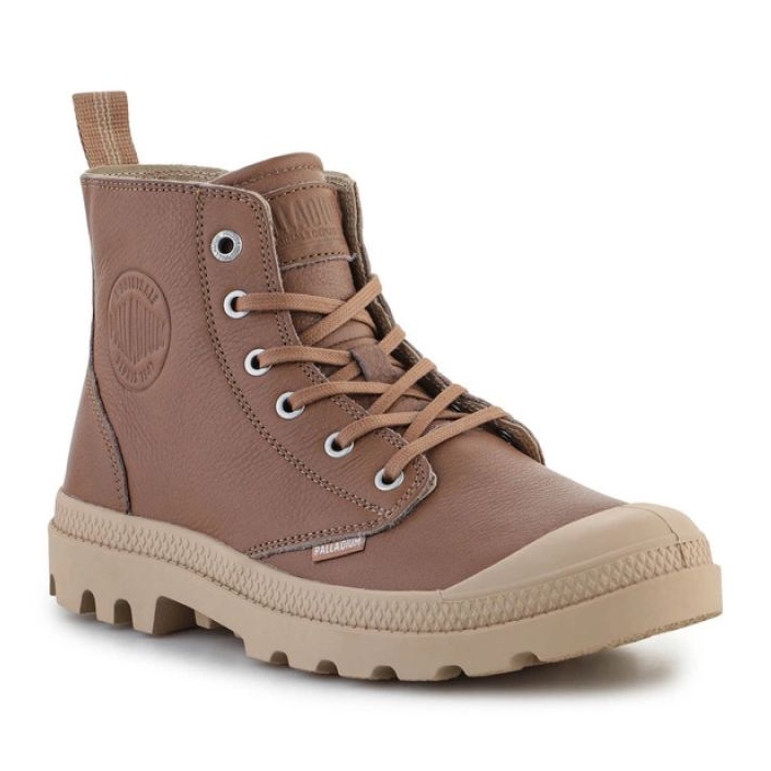 Zapatos Palladium Pampa Zip Lth Ess U 76888-254 marrón