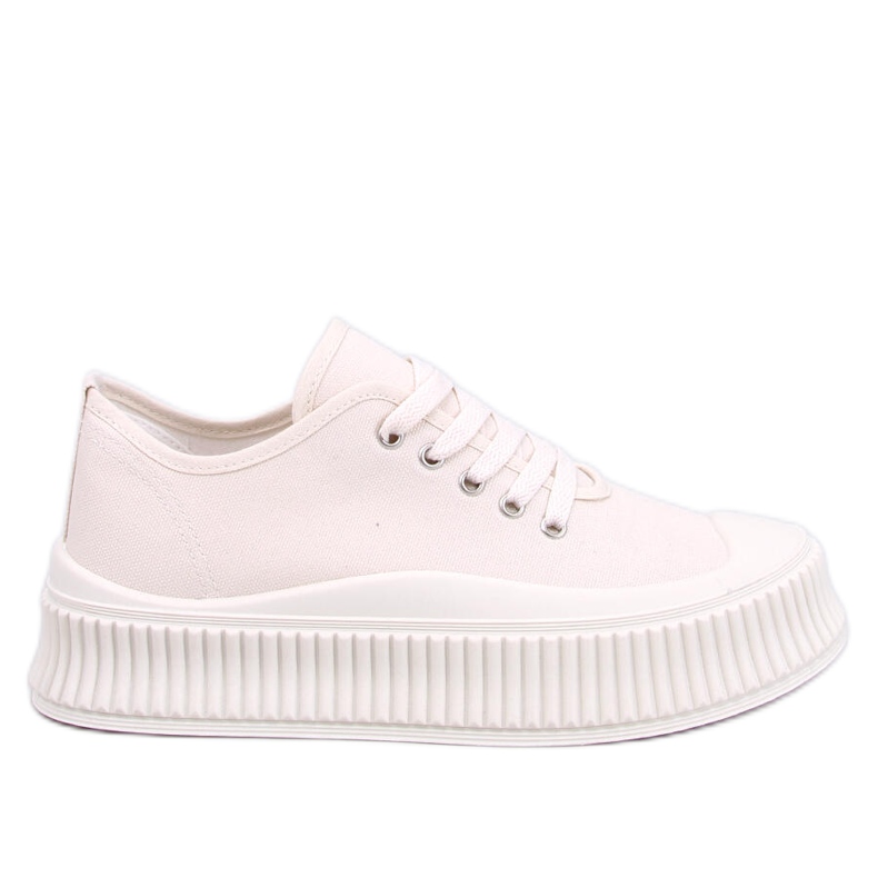 Pratt Zapatillas plataforma beige