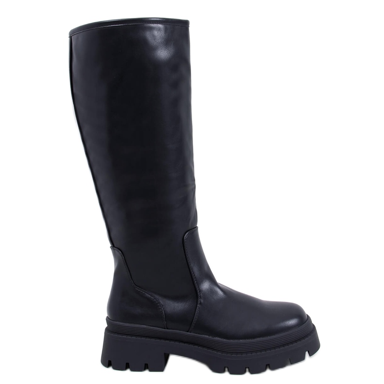 Botas Dillard negras con suela gruesa. negro