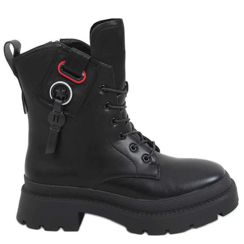 Botas militares Berit Black negro