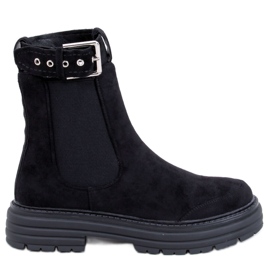 Botas Chelsea de mujer Carls Negro