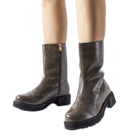 Botas aislantes gris oscuro de Monsanpolo