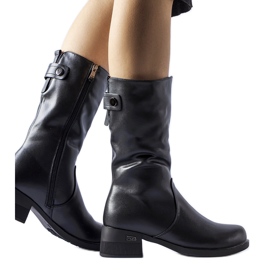 Botas Satordi cortas aislantes negras negro