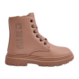 Botas Cálidas Infantiles de Piel Big Star MM374154 Beige