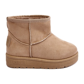 Botas de Nieve Aislantes Infantiles Beige Big Star MM374056