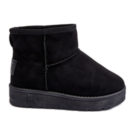 Botas de nieve aislantes para niños Negro Big Star MM374054