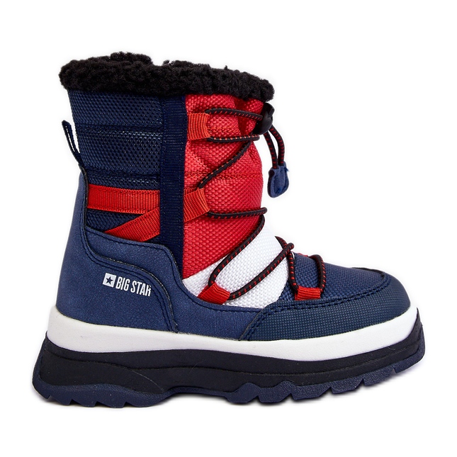 Botas de Nieve Infantiles Aislantes y con Cremallera Azul Marino Big Star MM374194 Botas de Nieve Infantiles Aislantes y con Cremallera Azul Marino Big Star MM374194