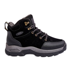 Zapatillas Trekking Trapper Hombre Negro Fontanoe