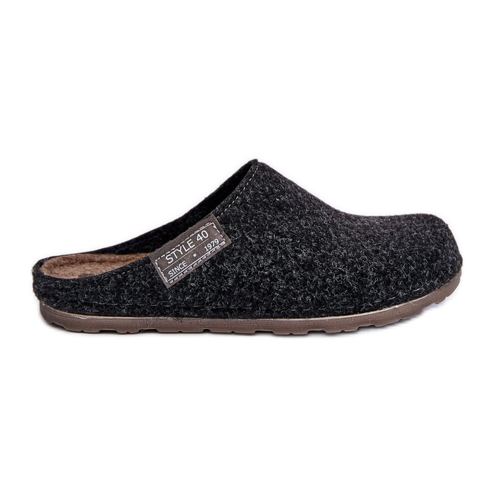 Estar por casa Hombre Inblu Pantuflas CR000015 Gris Oscuro