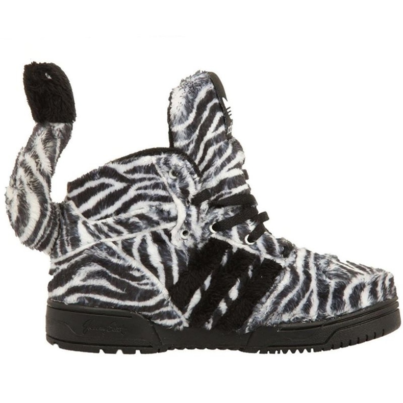 Zapatos adidas Originals Jeremy Scott Zebra I G95762 blanco