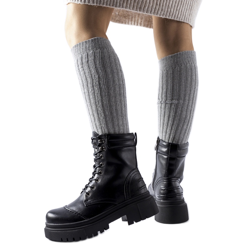 Inna Botas Paimboeuf con aislamiento negro Inna Botas Paimboeuf con aislamiento negro