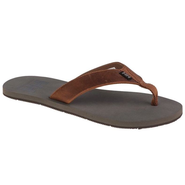 Helly Hansen Seasand 2 Sandalias de cuero M 11955-725 chanclas marrón