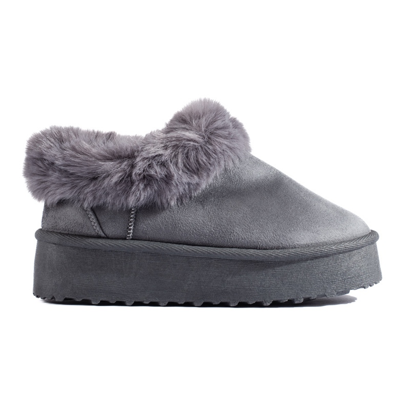 Botas de nieve bajas de mujer Shelovet gris