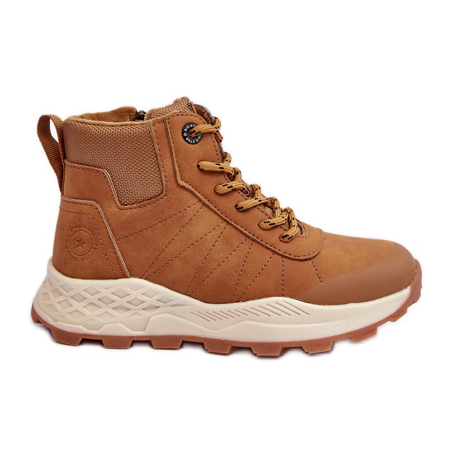 Zapatos de trekking con aislamiento para niños Camel Big Star MM374202 marrón
