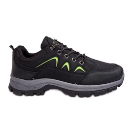 Zapatillas Deportivas Trekking Hombre Negras negro