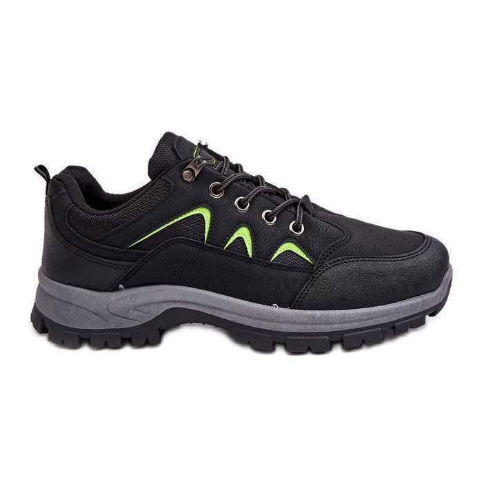 Zapatillas Deportivas Trekking Hombre Negras negro