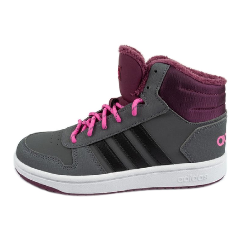 Zapatillas Adidas Hoops Mid 2.0 K GZ7796 gris