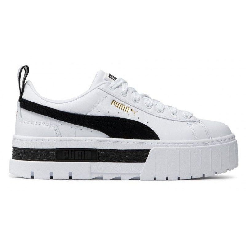 Zapatillas Puma Mayze Leather Wn W 381983-01 blanco
