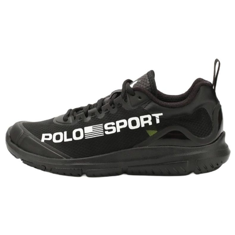 Polo Ralph Lauren Zapatos deportivos masculinos Polo Sport Ralph Lauren Tech Racer 804777159007 Negro