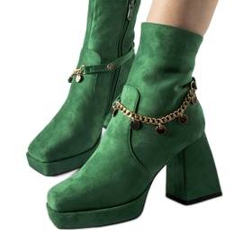Botas aislantes verdes con colgante Saviore Botas aislantes verdes con colgante Saviore