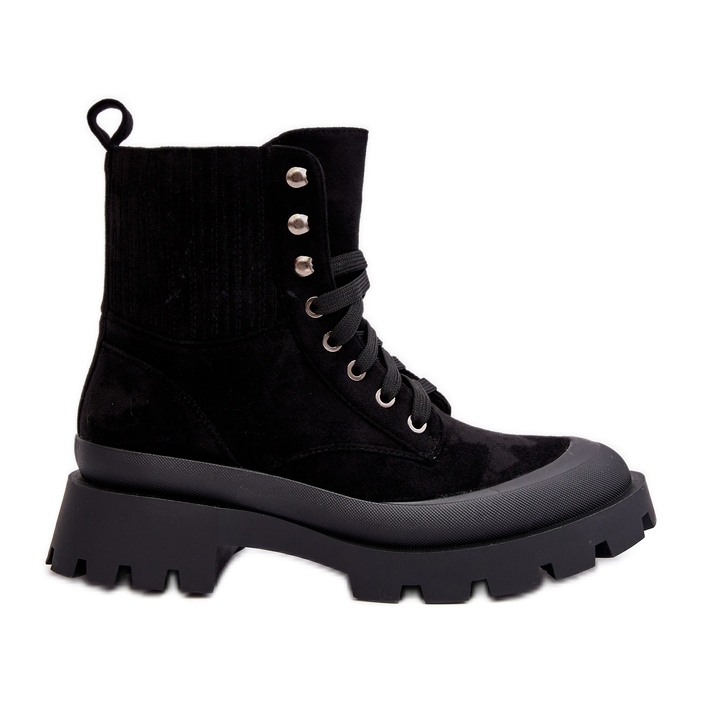 Botas Trapper para mujer con cordones Gordts negros